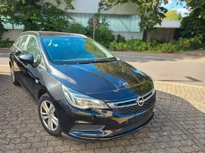 Gebraucht Opel Astra Business 110 PS (80 kW) 2019 Schwarz Kombi
