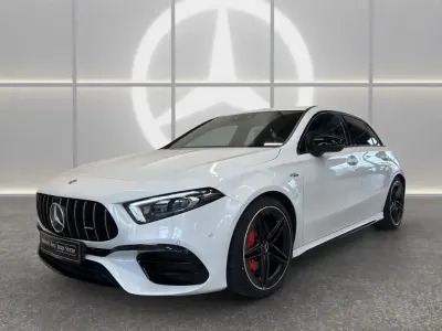 Gebraucht Mercedes A45 AMG AMG 421 PS (309 kW) 2022 Weiss Kleinwagen