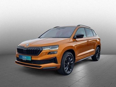 Usata Skoda Karoq SportLine 150 CV (110 kW) 2023 Arancione SUV