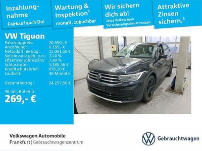 Gebraucht VW Tiguan Sport 131 PS (96 kW) 2022 Schwarz SUV