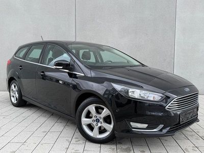 Gebraucht Ford Focus Titanium 95 PS (69 kW) 2017 Schwarz Kombi