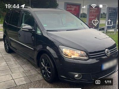 Gebraucht VW Touran Highline 170 PS (125 kW) 2011 Schwarz Van / Kleinbus