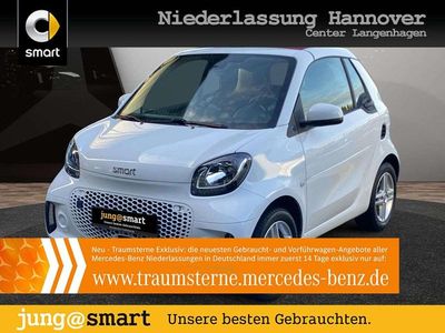 Weiß Gebraucht 2020 Smart ForTwo Electric Drive Passion Cabrio | 12.590 € (Etwas zu teuer)