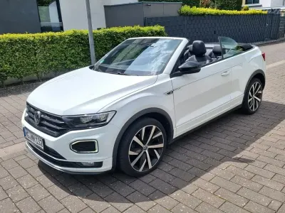 Gebraucht VW T-Roc Cabriolet Design 150 PS (110 kW) 2022 Pure white Cabrio