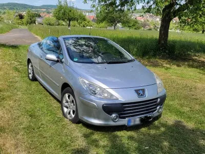 Gebraucht Peugeot 307 CC 140 PS (102 kW) 2005 Silber Cabrio