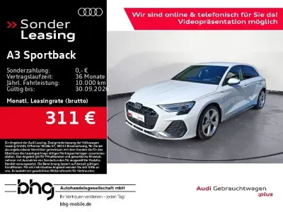 Gebraucht Audi A3 S-Line 150 PS (110 kW) 2025 Weiß Limousine