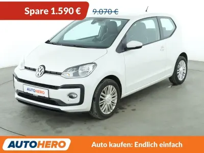 Gebraucht VW up! high up! 90 PS (66 kW) 2017 Weiß Kleinwagen