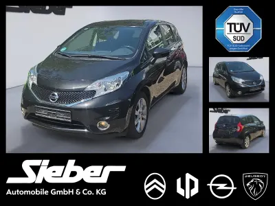 Gebraucht Nissan Note Acenta 80 PS (58 kW) 2016 Black (m) Kleinwagen