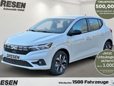 Neu Dacia Sandero Journey 91 PS (66 kW) 2025 Weiß Kleinwagen