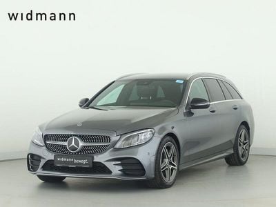 Gebraucht Mercedes C180 AMG 156 PS (114 kW) 2020 Metalliclack selenitgrau Kombi