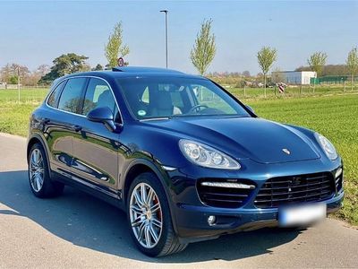 Usata Porsche Cayenne Turbo 600 CV (441 kW) 2012 Blu SUV