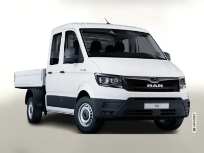 Neu MAN TGE 177 PS (130 kW) 2026 Weiß Van