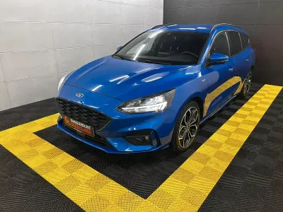 Gebraucht Ford Focus ST-Line X 182 PS (133 kW) 2021 Blau Kombi