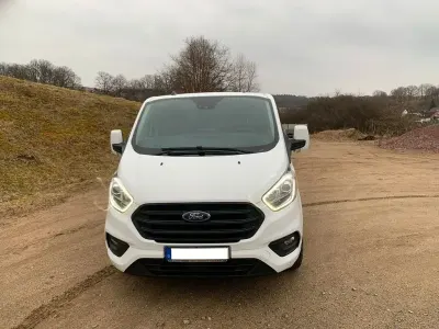 Gebraucht Ford Transit Custom 131 PS (96 kW) 2023 Weiß Van / Kleinbus