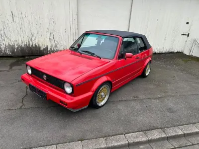 Gebraucht VW Golf Cabriolet Sportline 98 PS (72 kW) 1991 Rot Cabrio