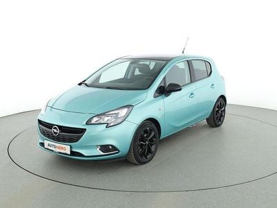 Gebraucht Opel Corsa Color Edition 2015 Grün Kleinwagen