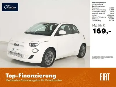 Gebraucht Fiat 500e 86 kW (118 PS) 2023 Arktis weiß Limousine