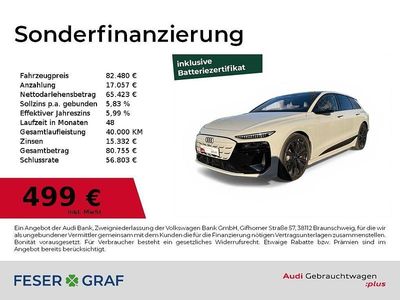 Gebraucht Audi S6 e-tron Sport 369 kW (503 PS) 2025 Beige Limousine