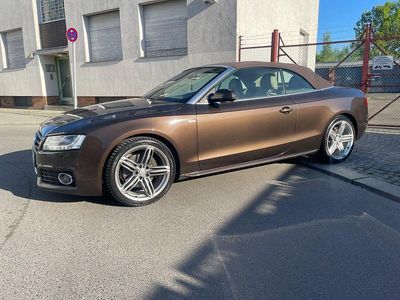 Używany Audi A5 Cabriolet Sport 211 KM (155 kW) 2010 Brązowy Kabriolet