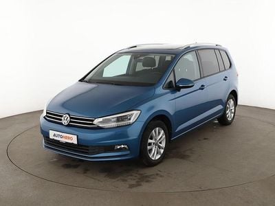 Gebraucht VW Touran Comfortline 116 PS (85 kW) 2019 Blau Van / Kleinbus