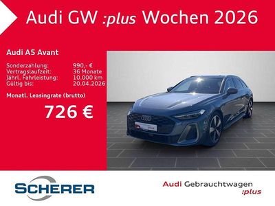 Gebraucht Audi A5 S-Line 299 PS (219 kW) 2025 Horizontblau metallic Kombi