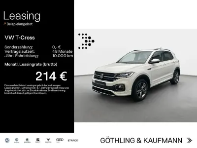 Gebraucht VW T-Cross R-line 110 PS (80 kW) 2023 Weiß SUV
