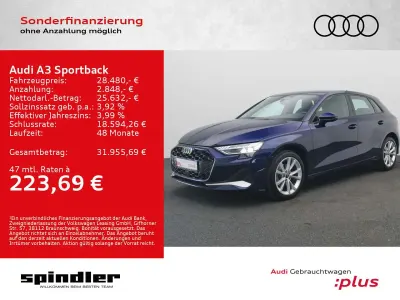 Gebraucht Audi A3 Comfort 150 PS (110 kW) 2025 Navarrablau metallic Limousine