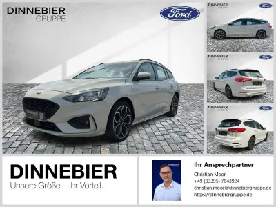 Gebraucht Ford Focus ST-Line 155 PS (114 kW) 2021 Weiß Kombi