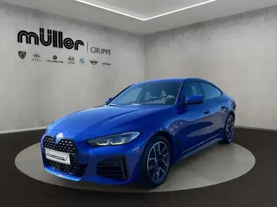 Gebraucht BMW 420 Gran Coupé M Sport 190 PS (139 kW) 2023 M portimao blau Coupé