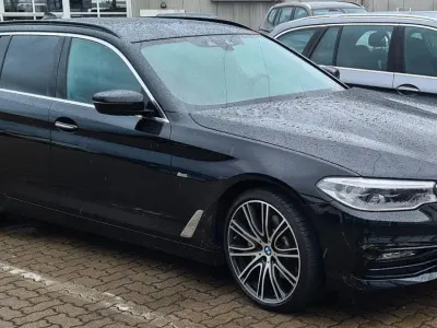 Brugt BMW 530 Sport Line 265 HK (194 kW) 2017 Sort Stationcar