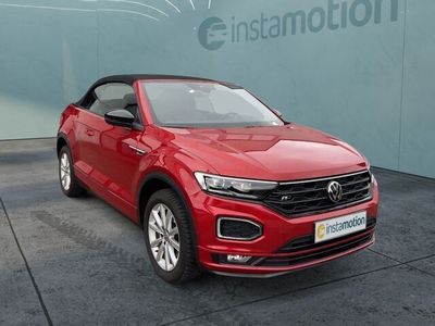 Gebraucht VW T-Roc Cabriolet R-line 150 PS (110 kW) 2021 Rot Cabrio