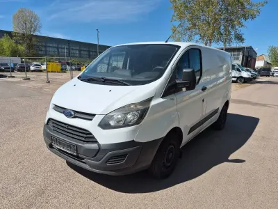 Used Ford Transit Custom 101 HP (74 kW) 2015 White Minivan