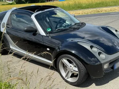 Gebraucht Smart Roadster 82 PS (60 kW) 2004 Schwarz Cabrio