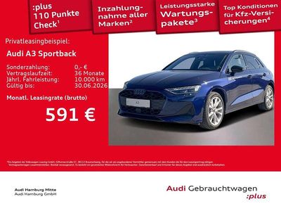 Gebraucht Audi A3 Advanced Plus 150 PS (110 kW) 2026 Navarrablau metallic Limousine