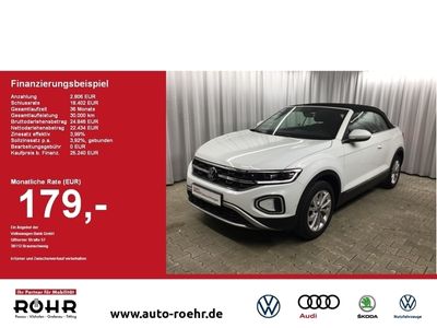 gebraucht VW T-Roc Cabriolet Style (Navi.PDC.Sitzheizung) 1.0