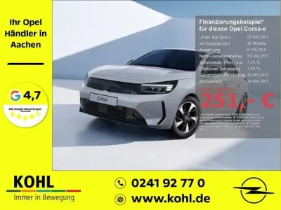 Neu Opel Corsa-e 114 kW (156 PS) 2026 Kontur weiß (metallic) Kleinwagen