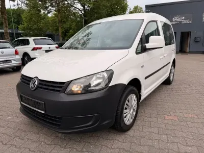Gebraucht VW Caddy Team 86 PS (63 kW) 2015 Weiß Van / Kleinbus