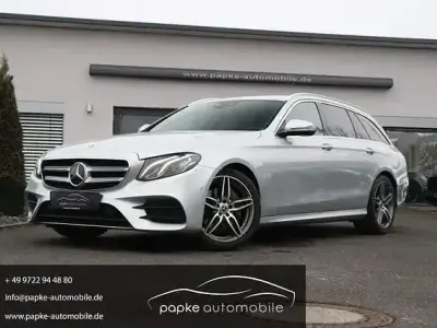 Gebraucht Mercedes E220 AMG line 194 PS (142 kW) 2017 Silber Kombi