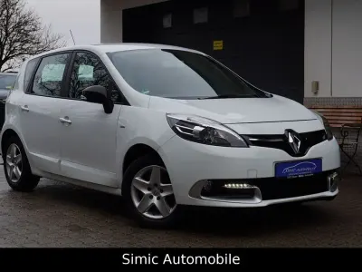 Gebraucht Renault Scénic LIMITED 116 PS (85 kW) 2016 Weiß Van / Kleinbus