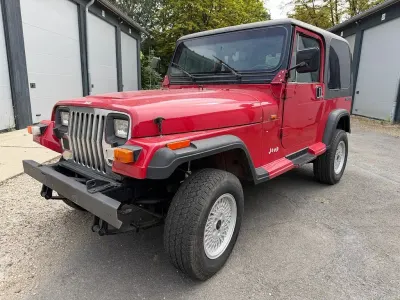 Gebraucht Jeep Wrangler 178 PS (130 kW) 1993 Rot SUV