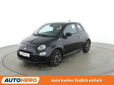Schwarz Gebraucht 2021 Fiat 500 Kleinwagen | 11.320 € (Fairer Preis)