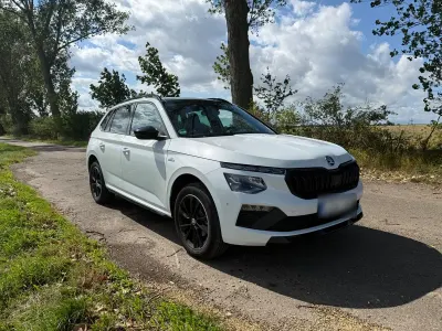 Gebraucht Skoda Kamiq Monte Carlo 150 PS (110 kW) 2024 Weiß SUV