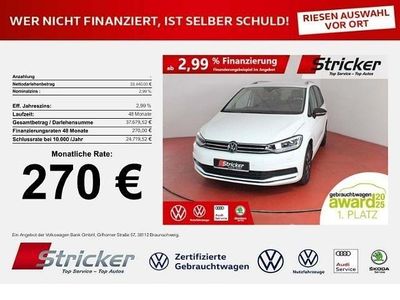 Gebraucht VW Touran Goal 150 PS (110 kW) 2025 Pure white Van / Kleinbus