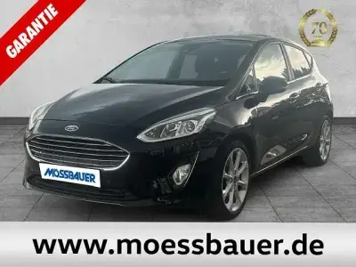 Gebraucht Ford Fiesta Titanium 101 PS (74 kW) 2017 Schwarz Kleinwagen