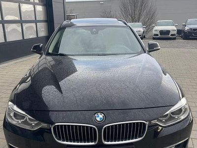 Gebraucht BMW 320 Luxury Line 184 PS (135 kW) 2013 Schwarz Kombi