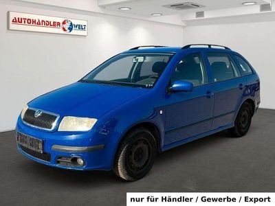Gebraucht Skoda Fabia Ambiente 80 PS (58 kW) 2007 Blau Kombi