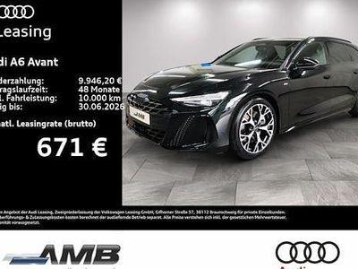 Nuova Audi A6 S-Line 245 CV (180 kW) 2025 Verde Station wagon