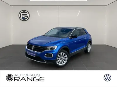 Gebraucht VW T-Roc Sportline 150 PS (110 kW) 2022 Ravennablau metallic SUV