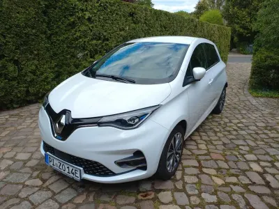 Usata Renault Zoe Intens 100 kW (136 CV) 2020 Bianco Utilitaria