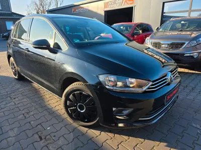 Gebraucht VW Golf Sportsvan LOUNGE 110 PS (80 kW) 2015 Schwarz Van / Kleinbus